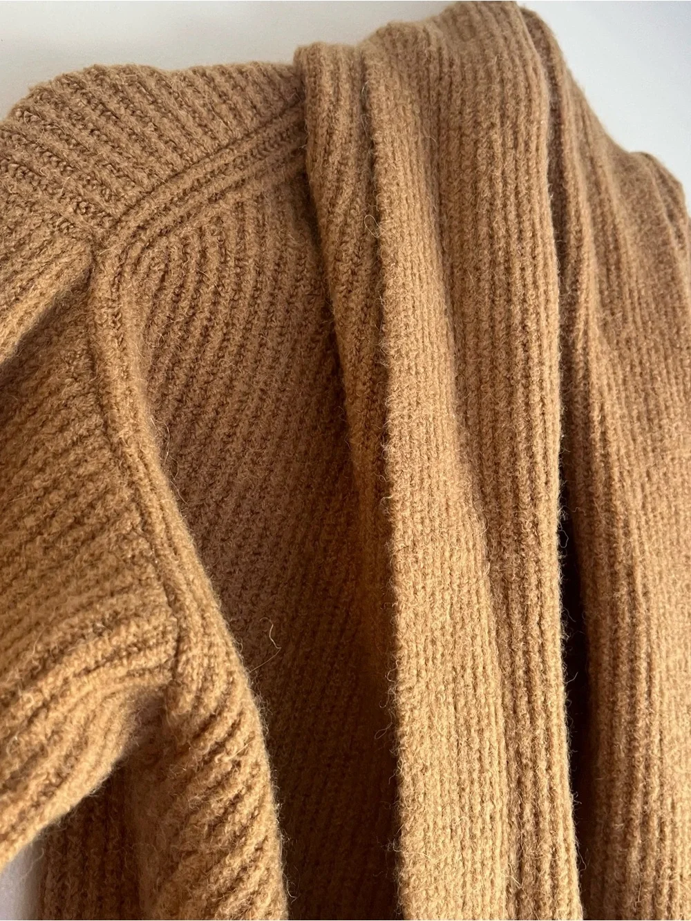 J. Crew 365 long sweater with wrap front small